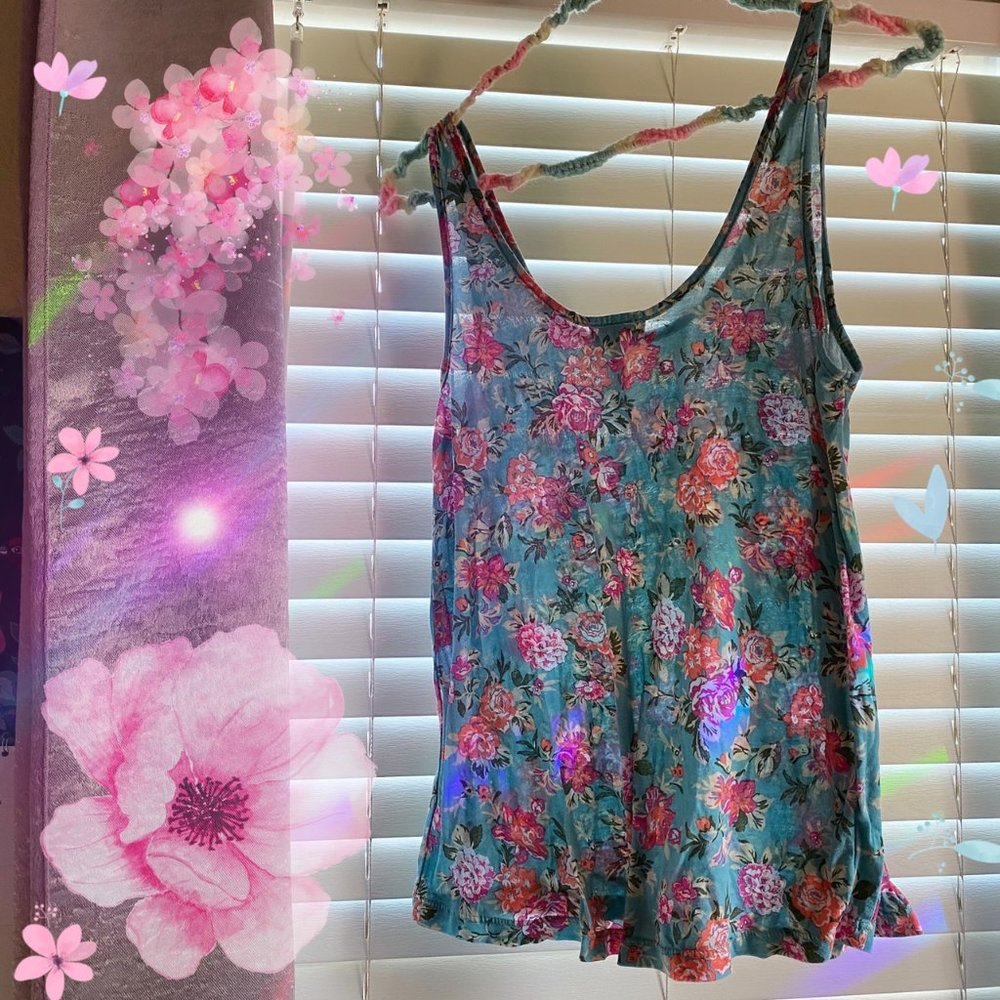 Floral Spring Tank Top